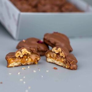 Salted caramel circles