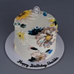Flower shade cake